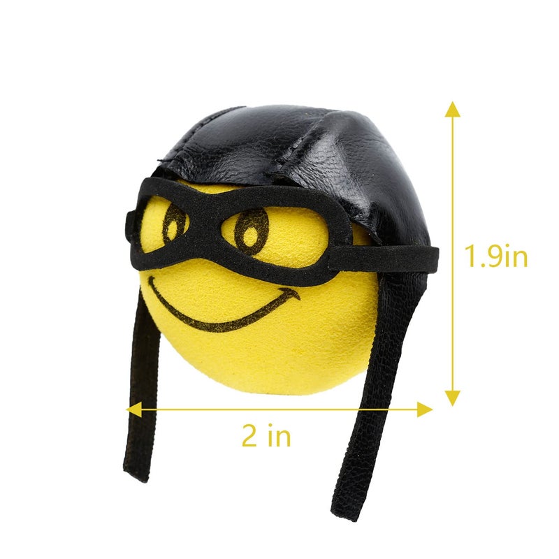 YGMONER Cute Pilot Foam Ball Car Antenna Toppers Exterior Decorations (Pilot) - Image 5